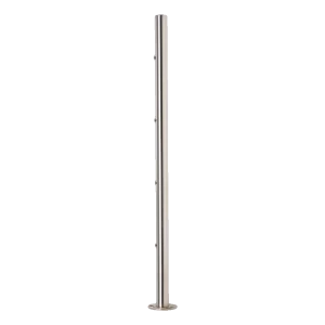 PINOX – mittlerer Balustradenpfosten ø 42,4 mm Edelstahl AISI 304 satiniert